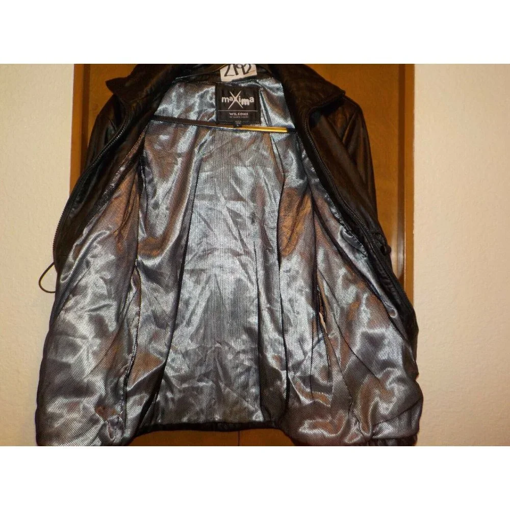 Vintage Wilson's Maxima Leather Jacket Full Thermal Lining